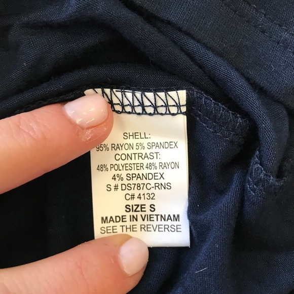 SEVENGATE NAVY STRIPED JUMPSUIT - Picture 8 of 8